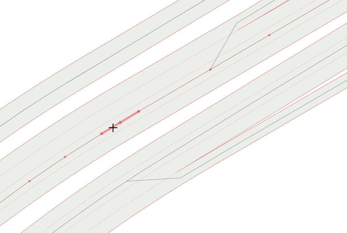 centerline road network example